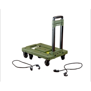 עגלת משא מתקפלת בצבע ירוק דגם GFT200 מבית GLAMP