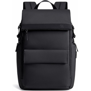 ARCTIC HUNTER B00562 תיק גב מפוליאסטר עמיד בגודל 17 אינץ' עם תא נפרד למחשב נייד ופתיחת TSA לגברים ולנשים