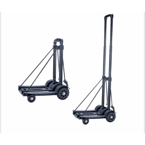 עגלת משא מתקפלת בצבע שחור דגם GFT100 מבית GLAMP