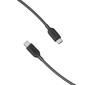 כבל 1 מטר Anker Powerline USB-C to USB-C Black A8852