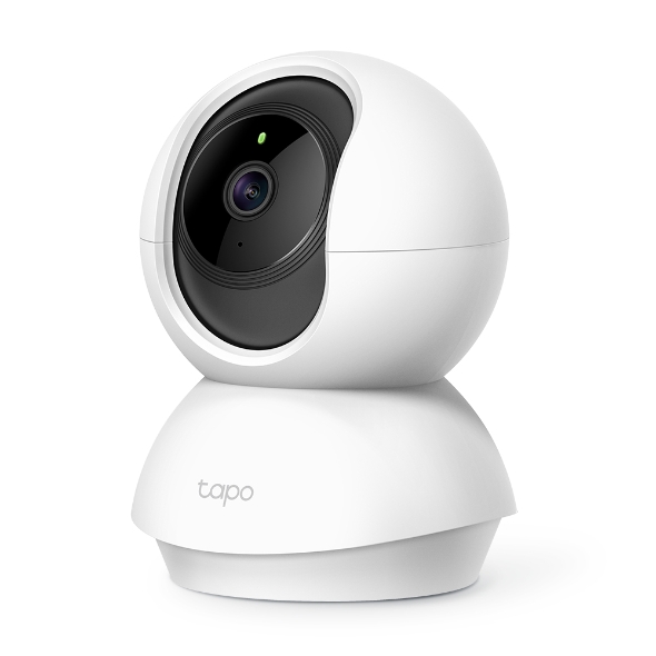מצלמת אבטחה TP-Link Tapo C210 Pan/Tilt Home Security Wi-Fi מתכווננת בצבע לבן