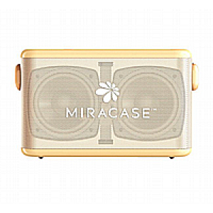 רמקול בלוטוס סופר עוצמתי 60W עם זוג מיקרופונים אלחוטיים כל אחד - דגם mbts880 חברת Miracase (בצבע כתום)