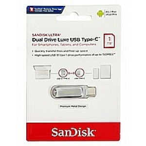 דיסק און קי Ultra Dual Drive Luxe USB Type-C - 1TB דגם SDDDC4 סנדיסק