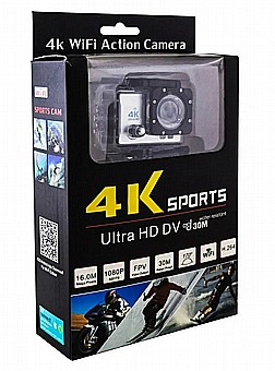 מצלמת אקסטרים 4K 1080P - אריזה שחורה