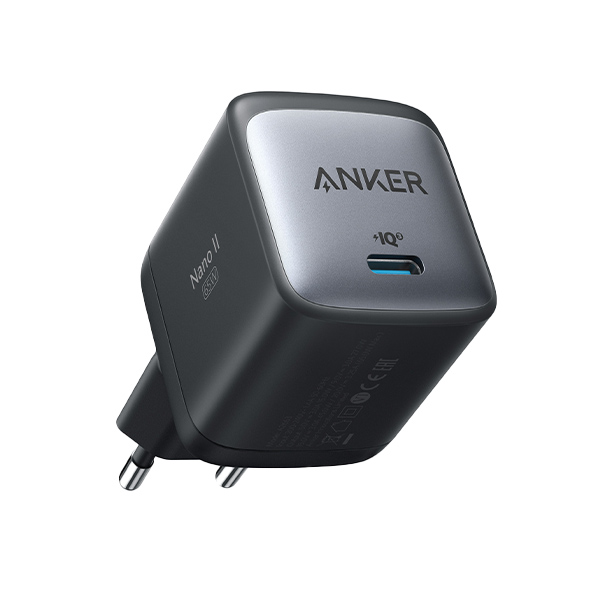 מטען קיר קומפקטי 65W דגם Anker 715 Nano II GaN 65W A2663