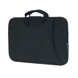 מעטפת עם ידיות ותאי איחסון עבור מחשבים ניידים בצבע שחור "15.6