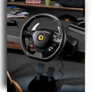 THRUSTMASTER הגה T80 FERRARI488 S4/PC GTB לPC/PS4/PS5