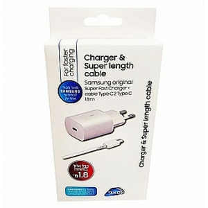 מטען סמסונג מקורי PD מהיר 25W לבן - סאני