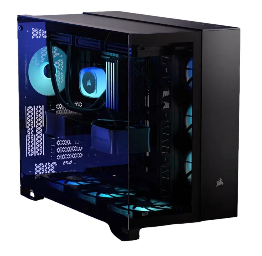 מארז למחשב CORSAIR 6500X Mid-Tower Dual Chamber שחור