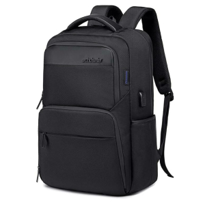 תיק גב גדול למחשב נייד 15.6" מסדרת הפרמיום של Arctic Hunter כולל USB דגם Business Office B00113C