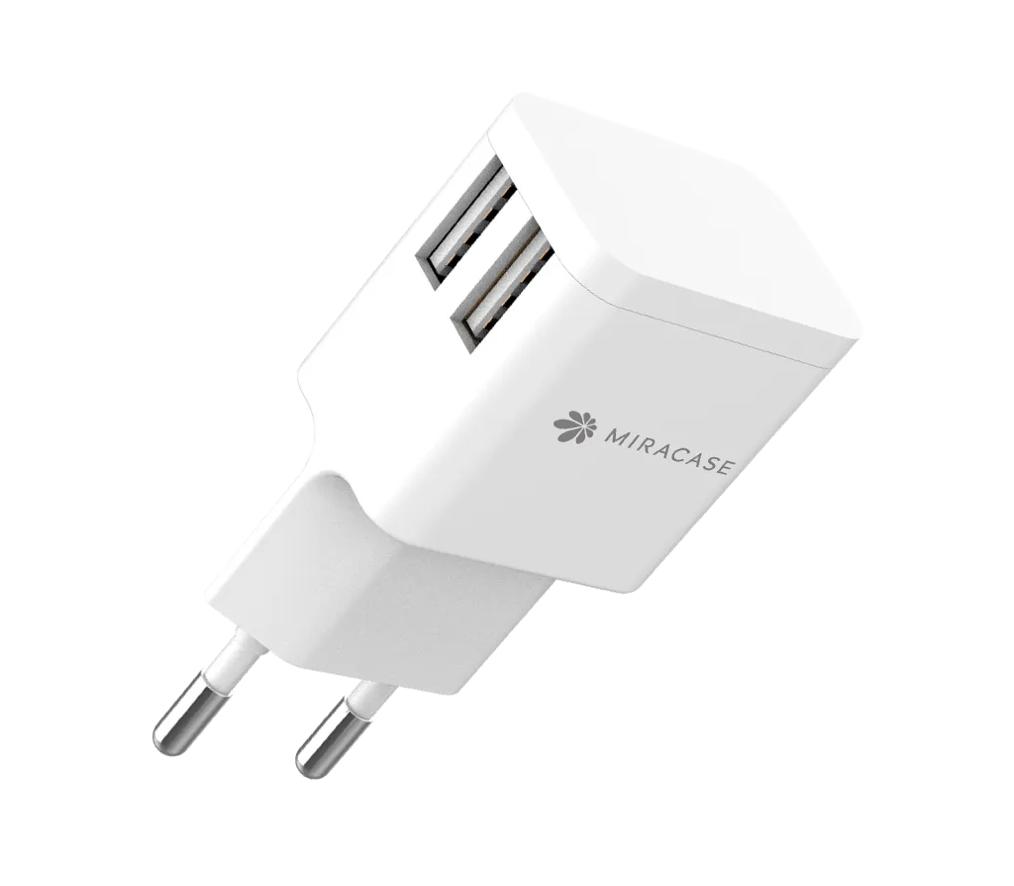 מטען USB לקיר 2.4A מבית MIRACASE