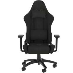 כיסא גיימינג בד אפור שחור CORSAIR TC100