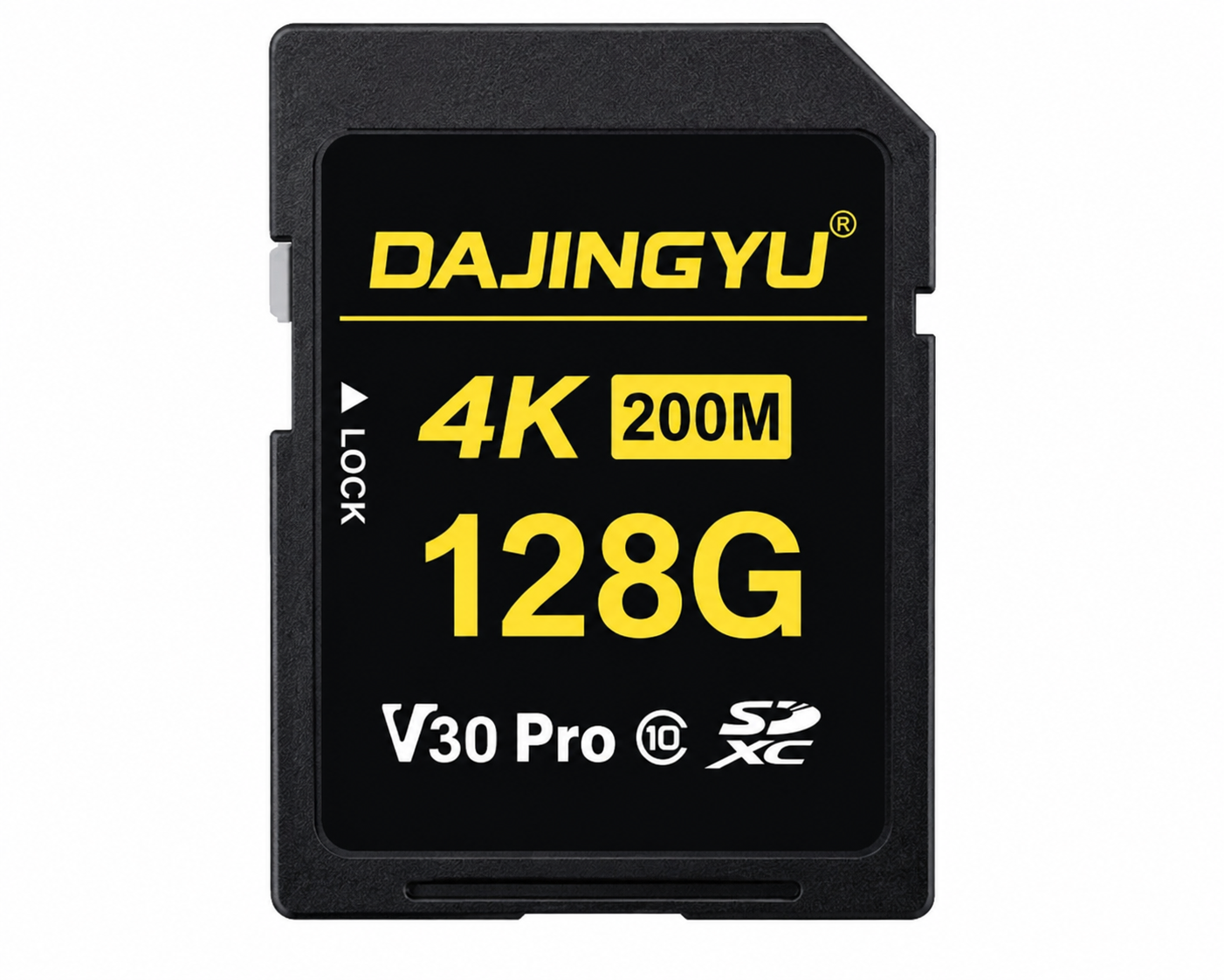 כרטיס זיכרון DAJINGYU SDXC V30 Pro 128GB 200MB/s – צילום 4K במהירות גבוהה
